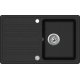 Aquasanita Notus SQ101 AW 601 Black - Metallic