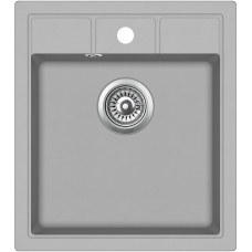 Aquasanita Nova SQN100 W 202 Alumetallic - Cold grey