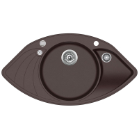 Aquasanita Papillon SCP151 AW 120 Cerrus - Dark brown
