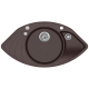 Aquasanita Papillon SCP151 AW 120 Cerrus - Dark brown