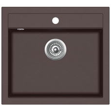 Aquasanita Quadro SQQ 100 120 Cerrus - Dark brown