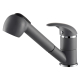 Змішувач Aquasanita Rondo 2581 202 Alumetallic - Cold grey