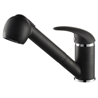 Змішувач Aquasanita Rondo 2581 601 Black - Metallic