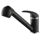Змішувач Aquasanita Rondo 2581 601 Black - Metallic