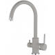 Змішувач Aquasanita Sabiaduo 2963 202 Alumetallic - Cold grey