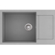 Aquasanita TESA Plus SQT104 220 Argent - Warm concrete