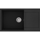 Aquasanita TESA Plus SQT104 601 Black - Metallic
