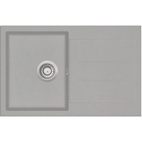 Aquasanita Tesa SQT101 220 Argent - Warm concrete