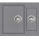 Aquasanita Tesa SQT150W 202 Alumetallic - Cold grey