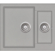 Aquasanita Tesa SQT150W 220 Argent - Warm concrete
