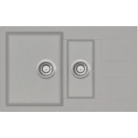 Aquasanita Tesa SQT151W 220 Argent - Warm concrete