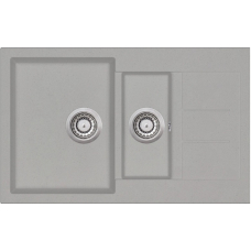 Aquasanita Tesa SQT151W 220 Argent - Warm concrete