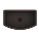 Aquasanita VILLA GQV 100 W 120 Cerrus - Dark brown