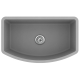 Aquasanita VILLA GQV 100 W 220 Argent - Warm concrete