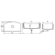 Aquasanita VILLA GQV 100 W 111 Silica-Ivory