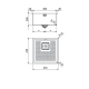 Artinox DAMA 40 U St.steel decor 8x8