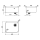 Artinox DROP 50 SATIN INOX