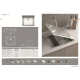 Artinox FRAME 50 SATIN INOX