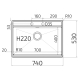 Artinox NEWGO 70 MATTE INOX