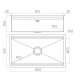Artinox PLANUM XL 81 SATIN INOX