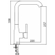 Змішувач Interline Loft new Maat Black