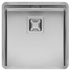 Reginox TEXAS 40X40 TAPWING Brushed Stainless Steel