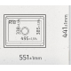 Systemceram KARA 57/50 Alu 76